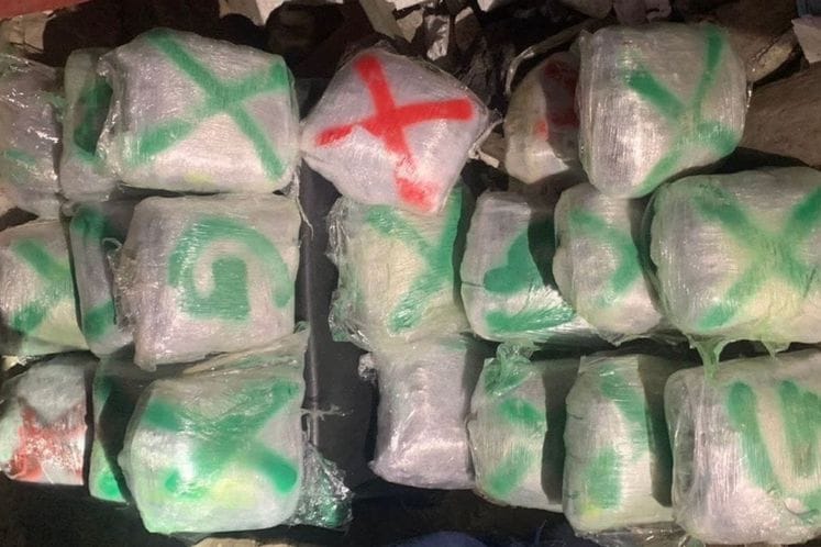 Automatska puška i 22 kg marihuane