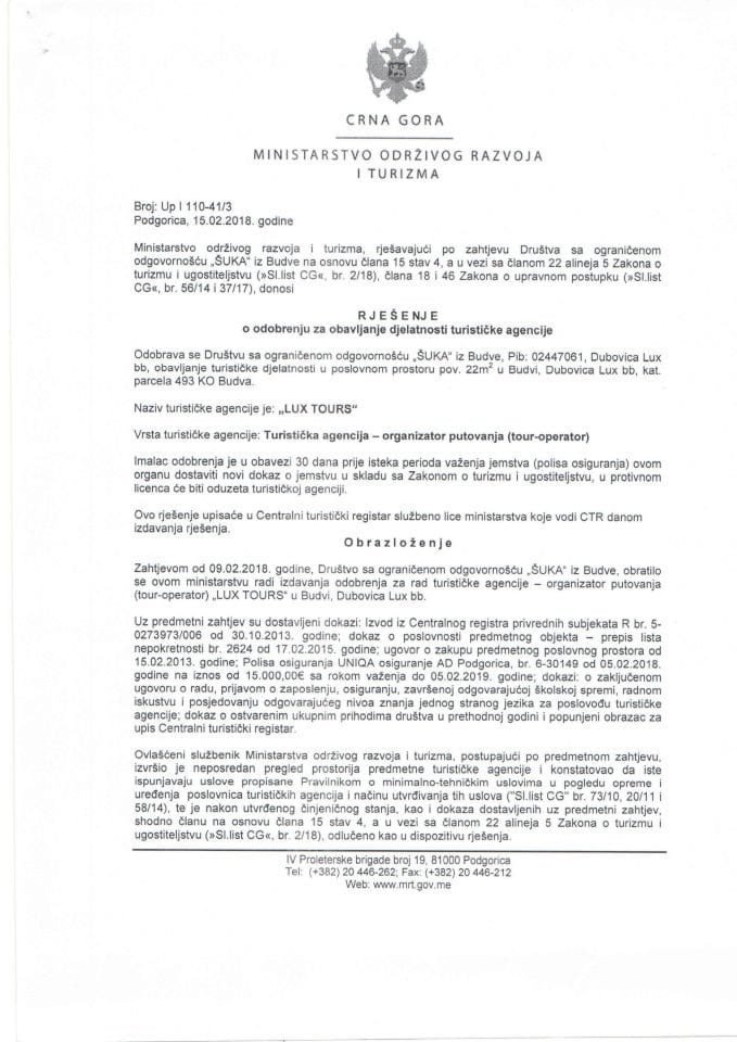 Informacije kojima je pristup odobren po osnovu zahtjeva br  UPI 11-037-24-62-2 - OŠ Ilija Kišić - Zelenika