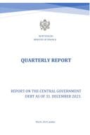 Report on the Central Government Debt as of 31 December 2023