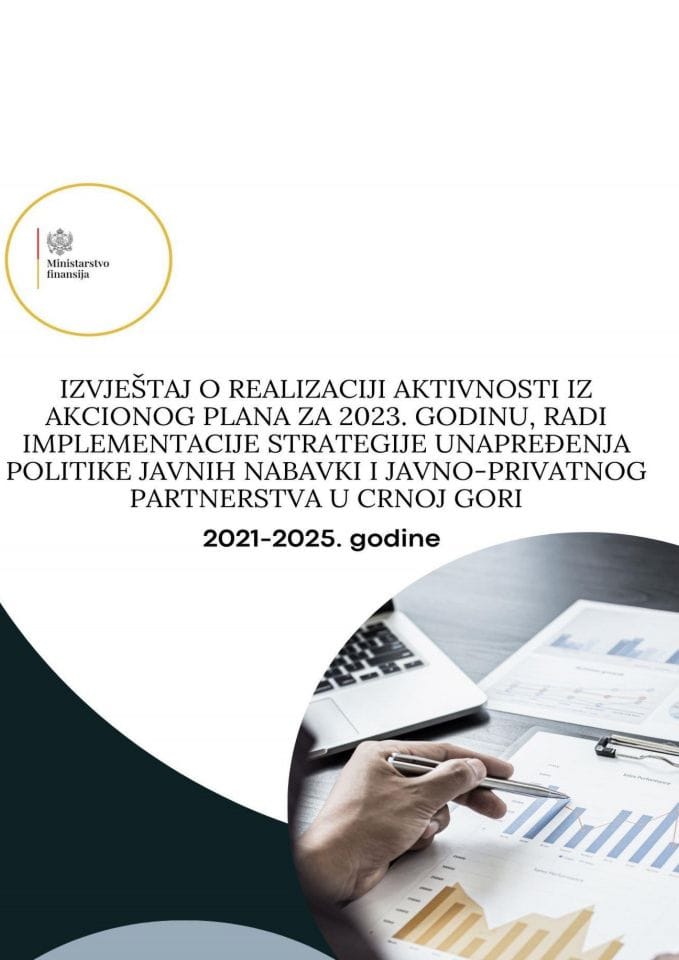 Predlog akcionog plana za 2024. godinu za sprovođenje Strategije unapređenja politike javnih nabavki i javno-privatnog partnerstva u Crnoj Gori za period 2021-2025. godine