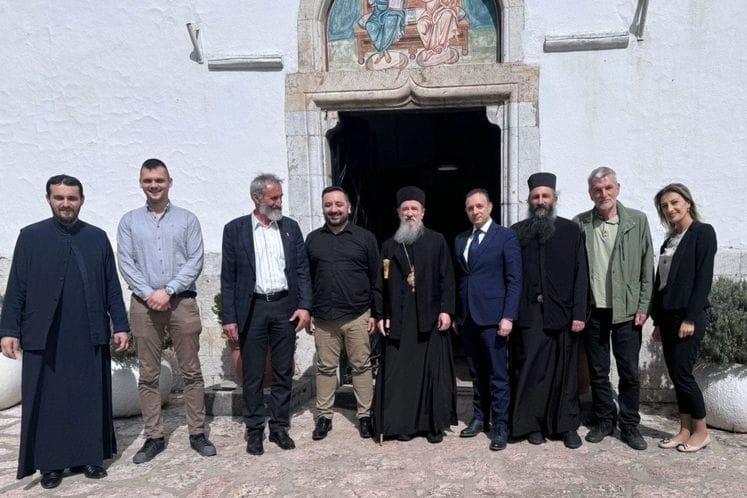 Generalni direktor Direktorata za saradnju sa vjerskim zajednicama posjetio Eparhiju 
