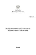 Predlog I priloga Izvještaju Evropske komisije o Crnoj Gori 2024. koji se odnosi na period od 15. VI 2023. do 1. IV 2024. godine