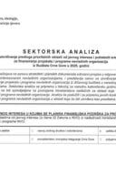 Секторска анализа за утврђивање предлога приоритетних области од јавног интереса и потребних средстава за финансирање програма и пројеката невладиних организација из буџета у 2025. години