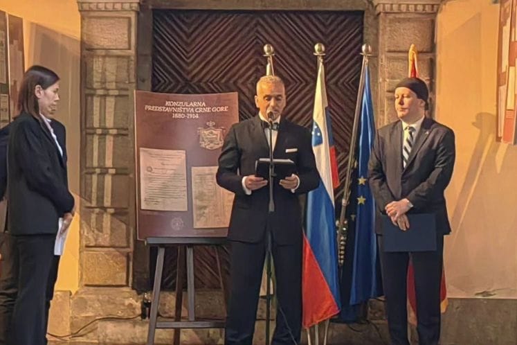 У Љубљани отворена изложба “Конзуларна представништва Црне Горе 1880-1914”