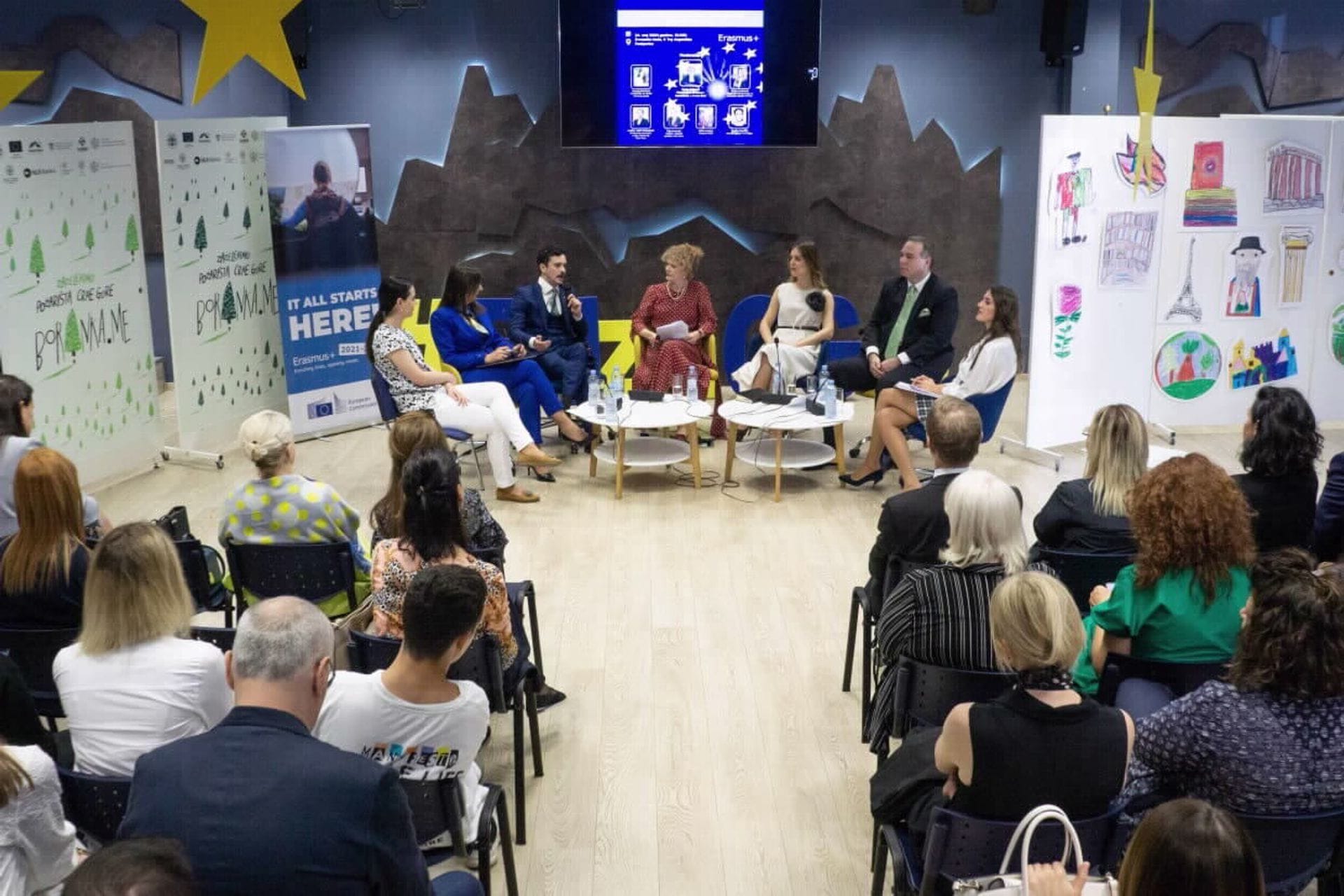 MVP IVanović na panel diskusiji Erasmus