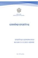 Izvještaj o javnom dugu na dan 31.12.2023. godine