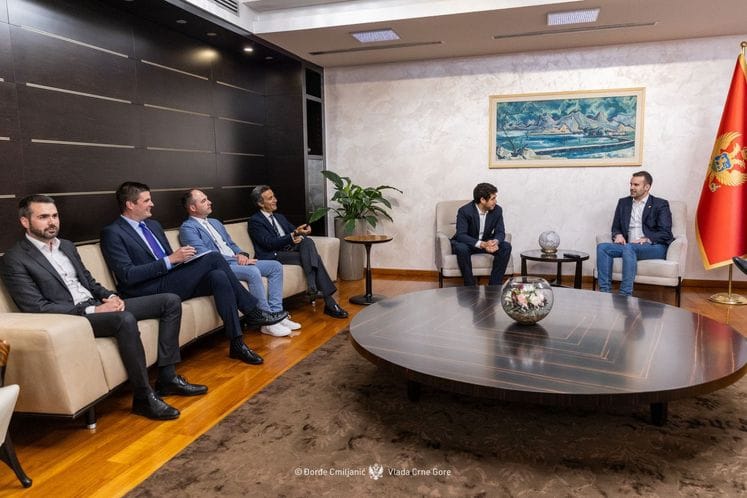 Prime Minister Milojko Spajić meets with representatives of Orascom Development