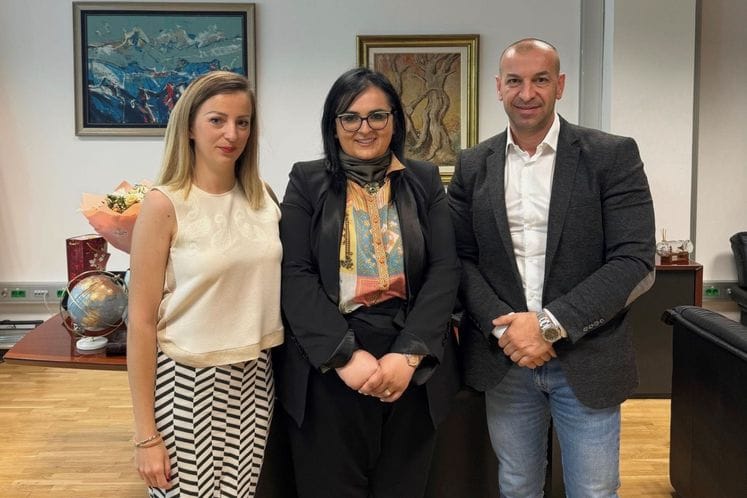 Fotografija: MRSS posjetili predstavnici Udruženja za pomoć i podršku osobama sa cističnom fibrozom