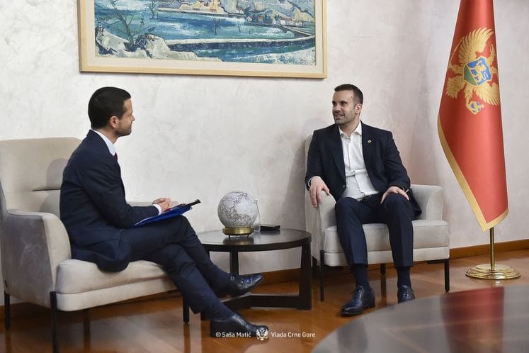 Milojko Spajić - Žeremi Pele, generalni direktor Ekspertiz Frans