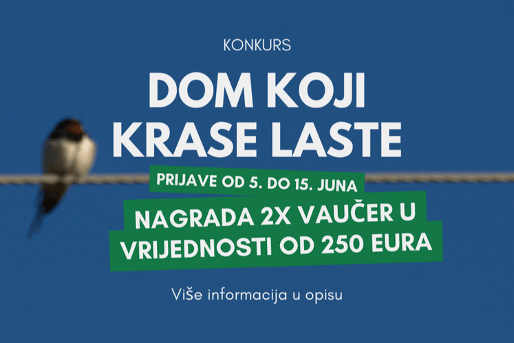 Konkurs „Kuća koju krase laste“