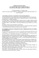 Predlog dnevnog reda za 34. sjednicu Vlade Crne Gore