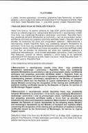 Predlog Platforme o učešću ministra saobraćaja i pomorstva, gospodina Filipa Radulovića, na radnom sastanku u okviru kojeg će se realizovati potpisivanje STCW Sporazuma između Vlade Crne Gore i Vlade Republike Kipar