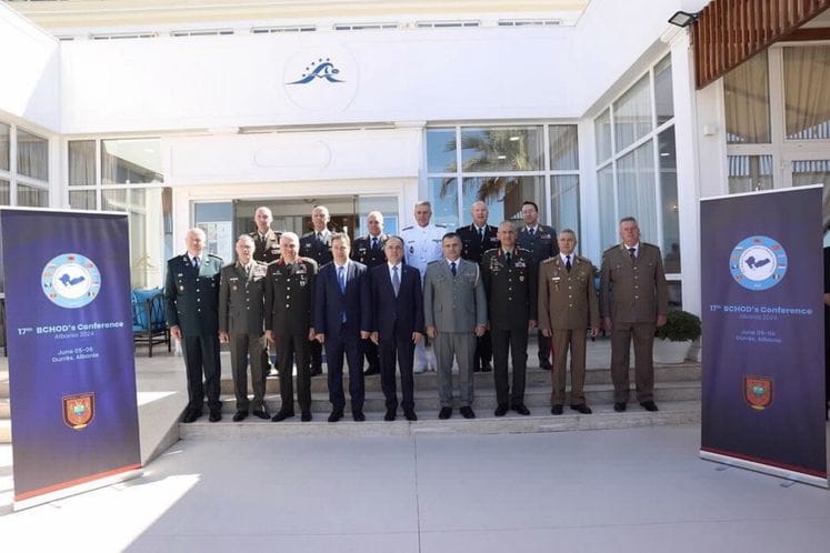 Načelnik Generalštaba Zoran Lazarević na 17. konferenciji načelnika generalštabova oružanih snaga zemalja Balkana