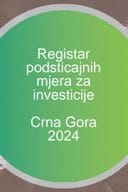 Registar podsticajnih mjera za investicije  2024