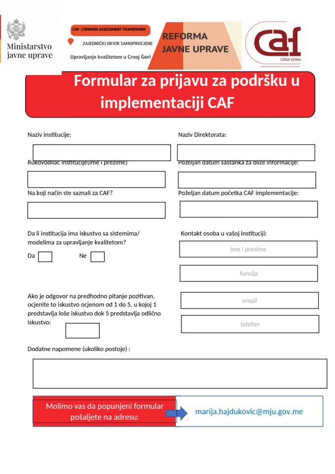 Formular za prijavu