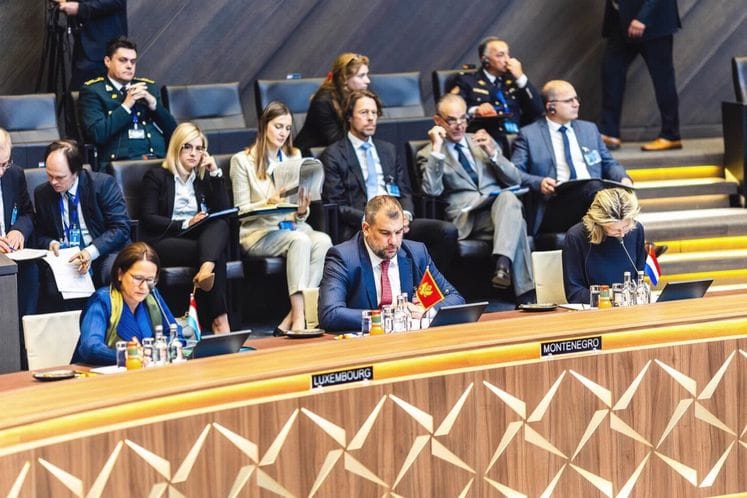 Ministar Krapović na drugi dan sastanka Sjeveroatlantskog savjeta održanog u sjedištu NATO u Briselu