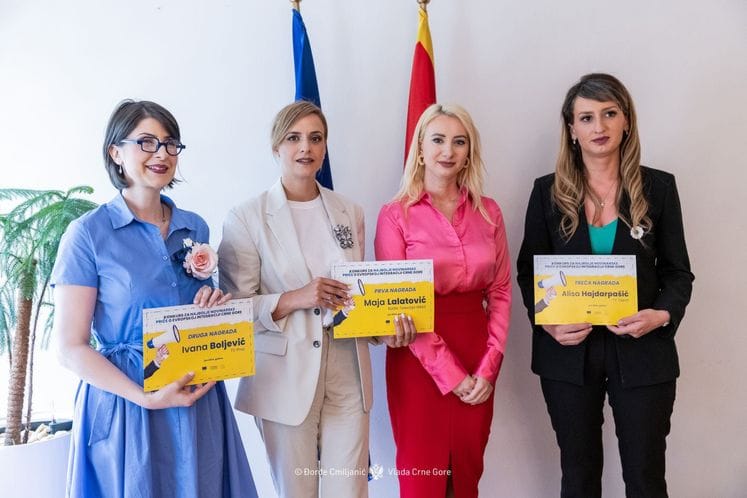 Dodjela nagrada novinarkama