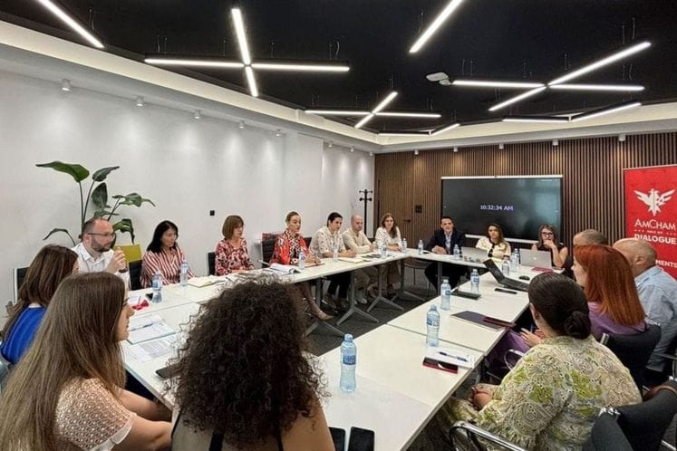 FOTO: Sastanak predstavnika Ministarstva rada i socijalnog staranja sa predstavnicima Komiteta za radne odnose Američke privredne komore u Crnoj Gori