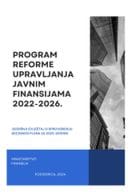 Godišnji izvještaj o sprovođenju Akcionog plana za 2023. godinu za Program reforme upravljanja javnim finansijama za period 2022-2026