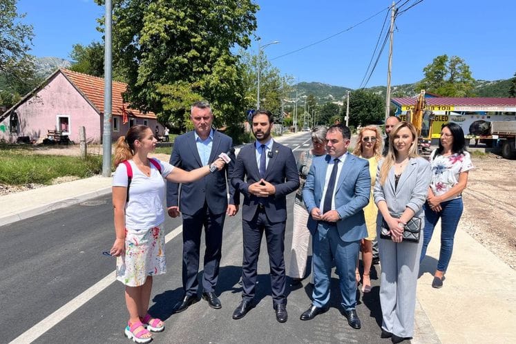 Završena druga faza rekonstrukcije regionalnog puta Cetinje – Njeguši, Bajička ulica