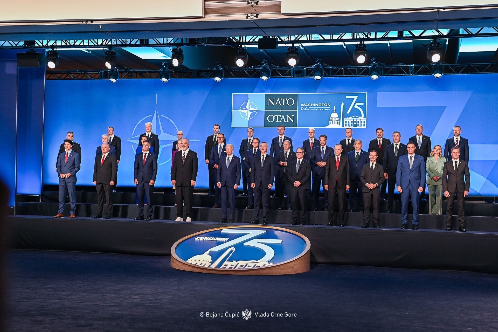 Milojko Spajić na Samitu NATO-a u Vašingtonu