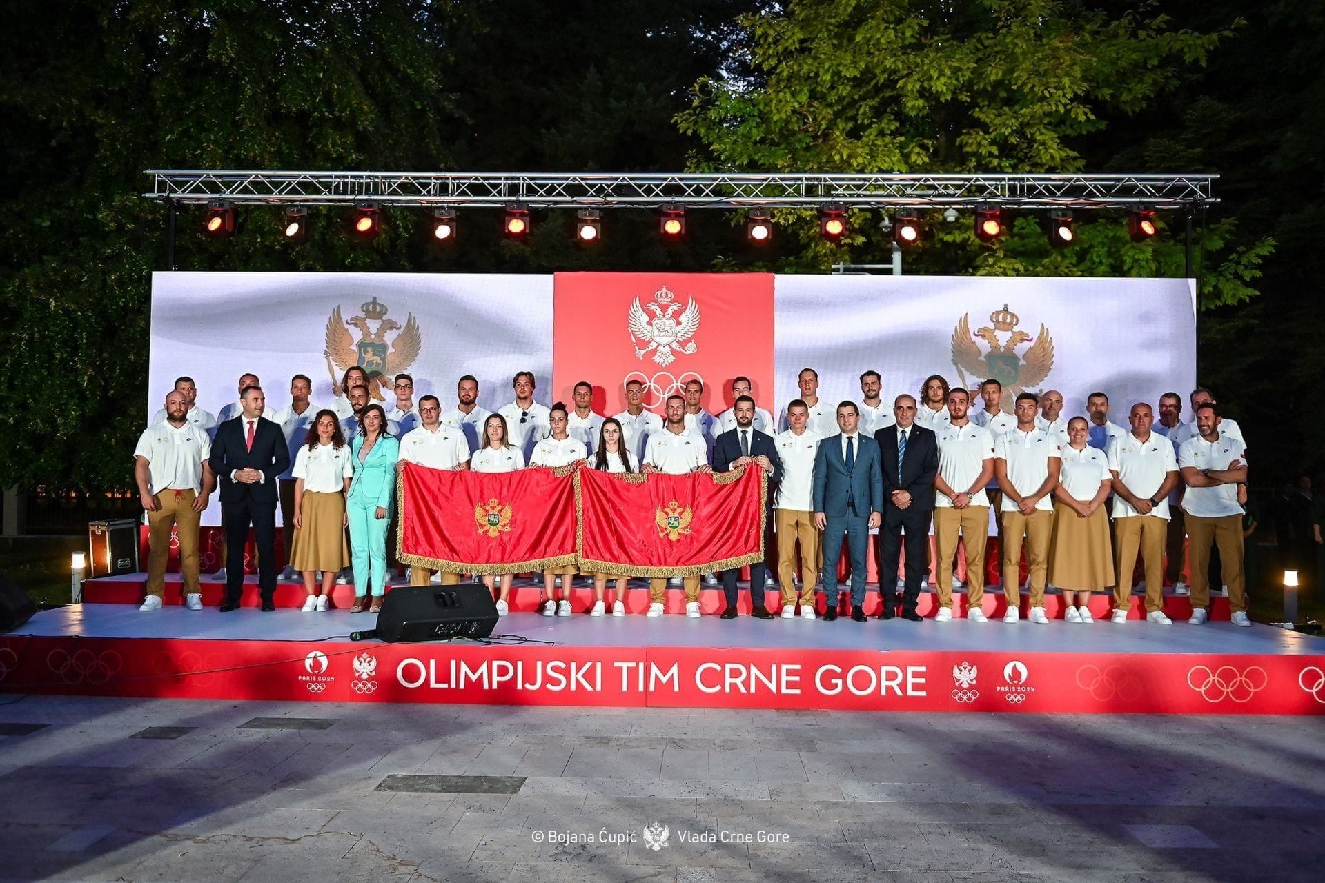 Ispraćaj crnogorskih sportista na Olimpijske igre