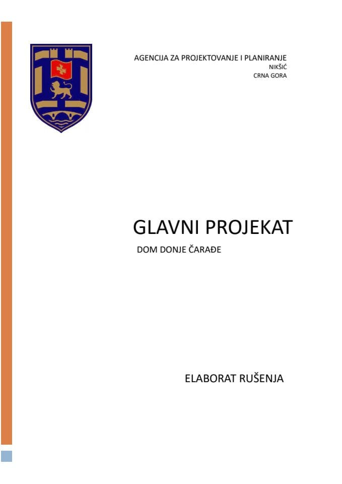 6. ELABORAT O RUŠENJU DOM ČARAĐE_removed