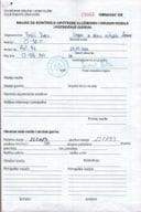 Putni nalog za period 29.07.2024 - 16.08.2024