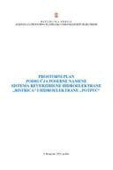 Prostorni plan područja posebne namene sistema reverzibilne hidroelektrane „Bistrica“ i hidroelektrane „Potpeć“