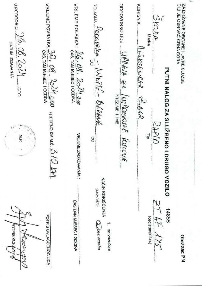 Putni nalozi za službena vozila- 26.08-01.09.2024.god. I dio_0001_compressed