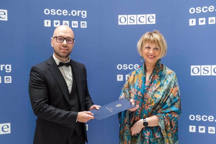 Ambasador Radulović - predaja pisama akreditacije