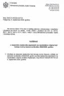 Рјешење о распореду наставника запослених на неодређено вријеме који немају норму часова за школску 2024-2025. годину