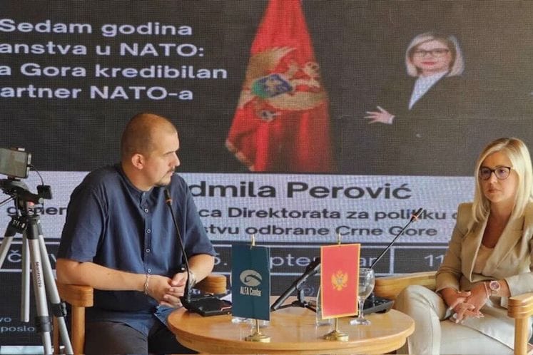 REACT: Perović održala predavanje o sedam godina članstva Crne Gore u Alijansi