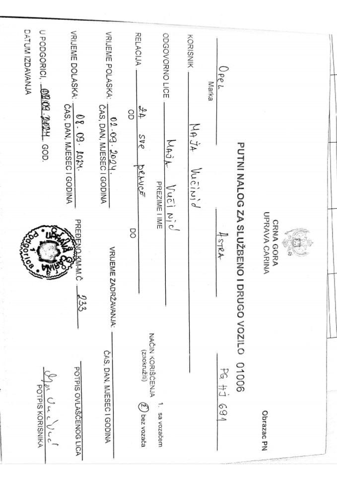 putni nalog 02.09.- 08.09