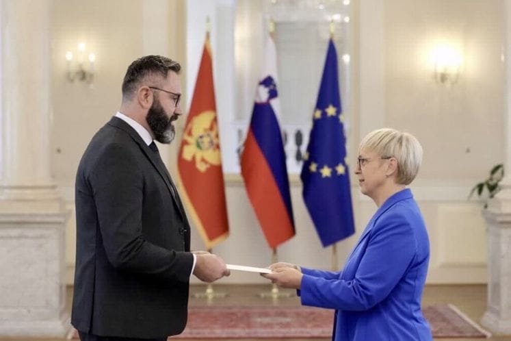 Амбасадор Туфегџић предао акредитивна писма предсједници Словеније