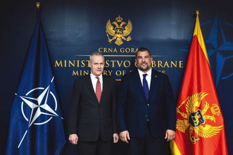 Krapović sa Rugeom, v.d. zamjenika generalnog sekretara NATO: Crna Gora opravdava status pouzdanog saveznika
