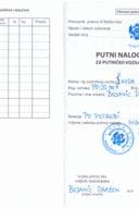 Путни налози МЕН 09.09.2024 до 16.09.2024