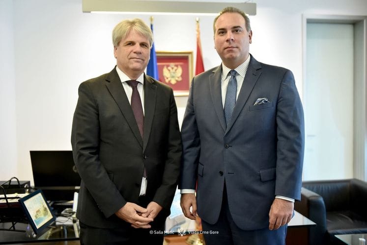 Filip Ivanović - Kristijan Štajner, ambasador Austrije u Crnoj Gori