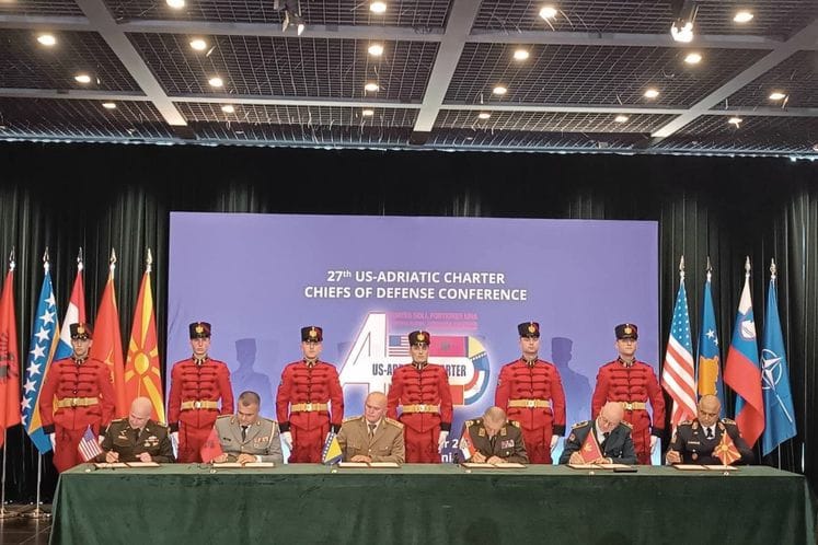 Saopštenje: General Lazarević na Konferenciji načelnika generalštabova A-5