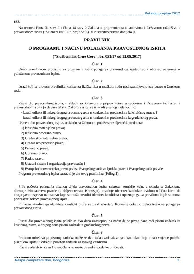 pravilnik-o-programu-i-načinu-polaganja-pravosudnog-ispita