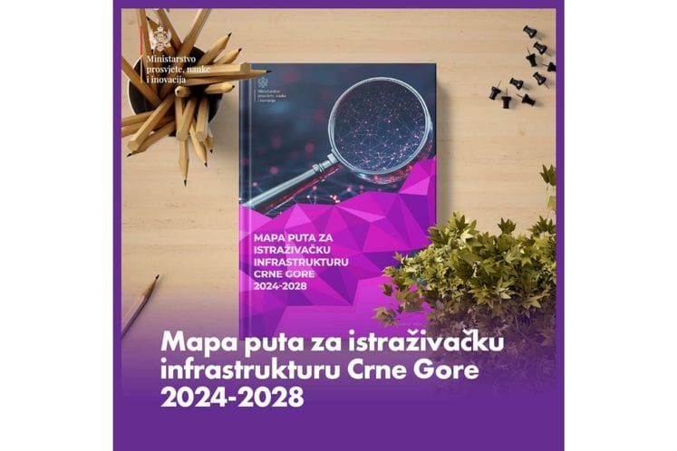 Usvojena Mapa puta za istraživačku infrastrukturu Crne Gore 2024-2028