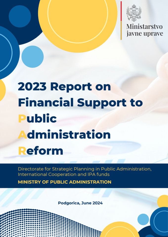2023 Report on Financial Support to Public Administration Reform (PAR)