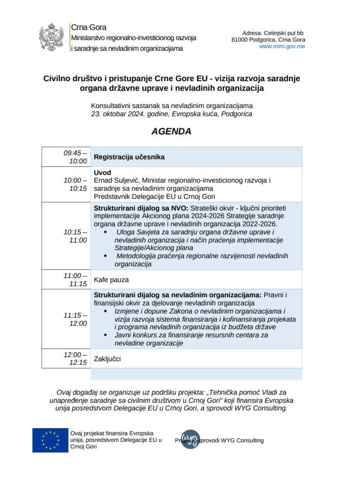 Agenda - 23.10.2024.