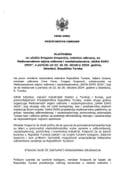 Predlog platforme za učešće Dragana Krapovića, ministra odbrane, na Međunarodnom sajmu odbrane i vazduhoplovstva „SAHA EXPO 2024“, u periodu od 22. do 26. oktobra 2024. godine, Istanbul, Republika Turska