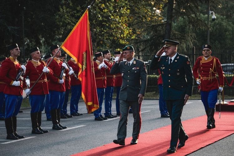 Načelnik GŠ Oružanih snaga Austrije, general Štridinger, u posjeti Ministarstvu odbrane i VCG