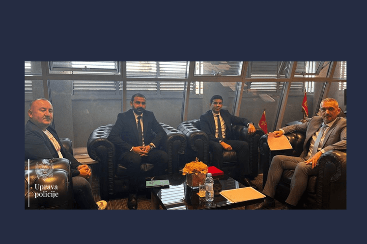 Direktor Uprave policije sa novoimenovanim atašeom Republike Turske za unutrašnje poslove