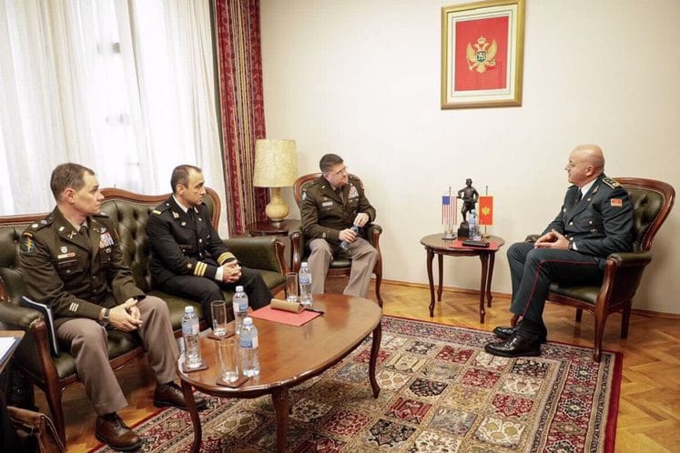 Generalštab Vojske Crne Gore i USEUCOM razgovarali o jačanju vojne saradnje i stabilnosti u regionu