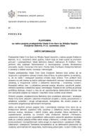 Predlog platforme za radnu posjetu predsjednika Vlade Milojka Spajića Kraljevini Bahrein, 9−11. novembar 2024. godine