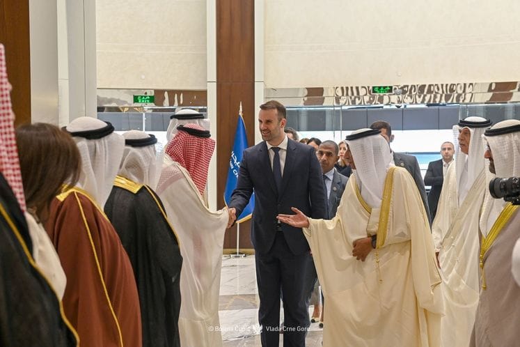 Sastanak Milojka Spajića sa predstavnicima Privredne i industrijske komore Kraljevine Bahrein