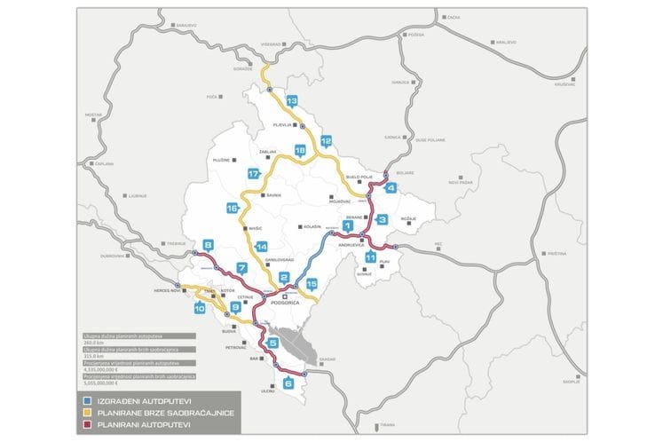 Monteput potpisao ugovore za tri značajna infrastrukturna projekta